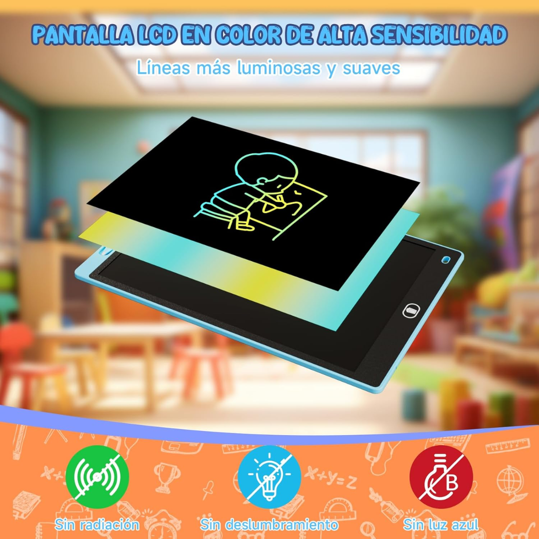 pack x 2 tablets LCD para dibujar