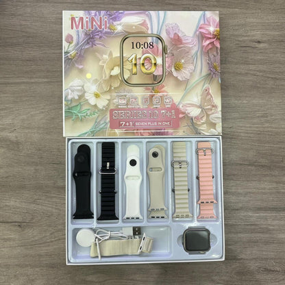 2 Relojes SmartWatch + 14 correas + 1 auricular calidad permiun